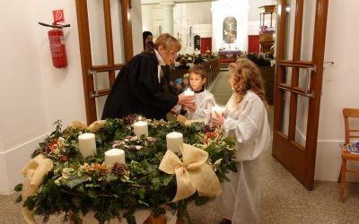 Adventi gyertyagyújtás