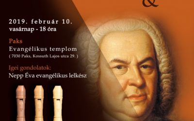 Bach & Me Koncert a paksi evangélikus templomban