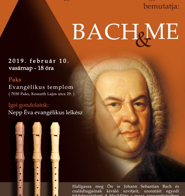 Bach & Me Koncert a paksi evangélikus templomban