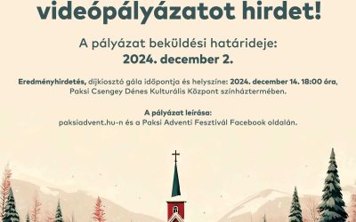 Adventi fesztivál: Rajz-, fotó-, videópályázat